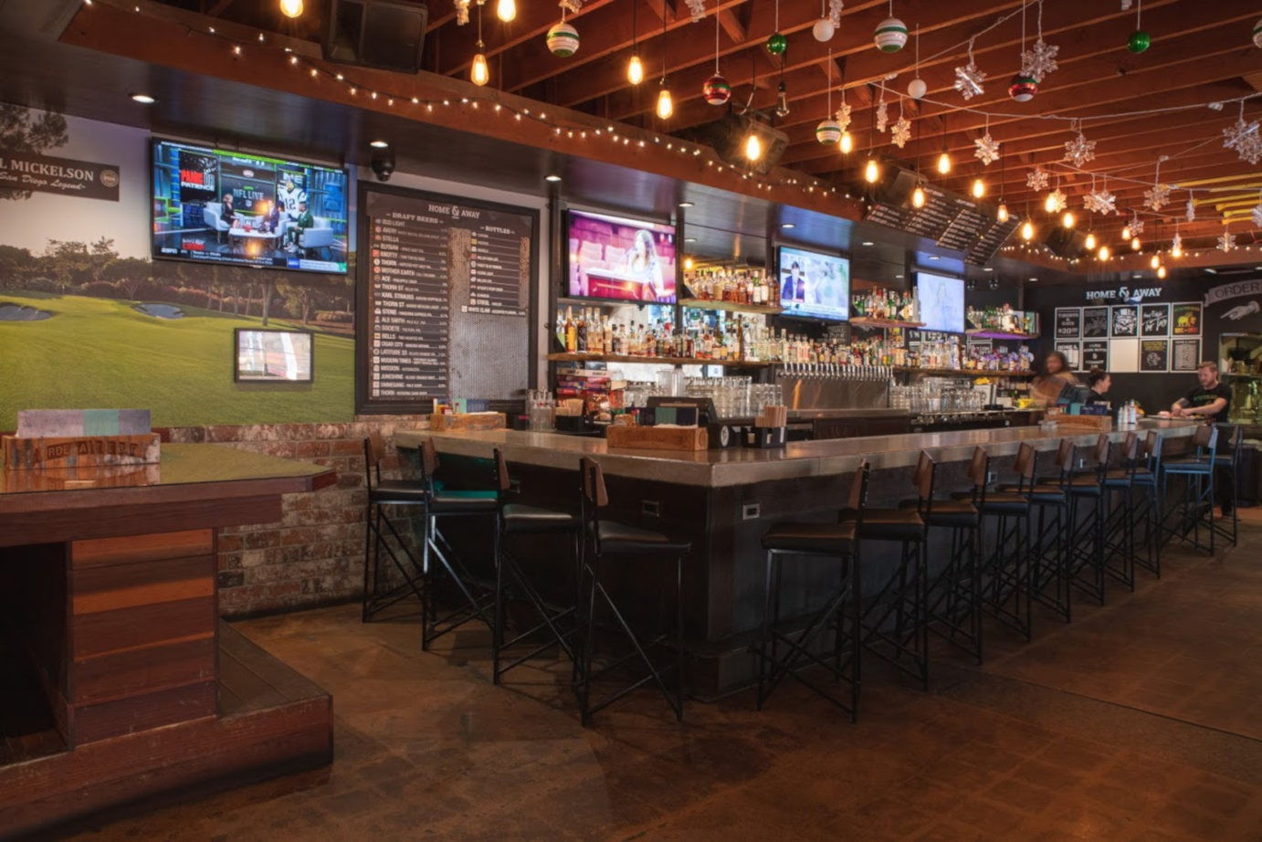Interior, bar view